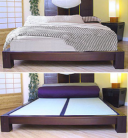 Build Tatami Platform Bed Frame Plans DIY balsa wood 